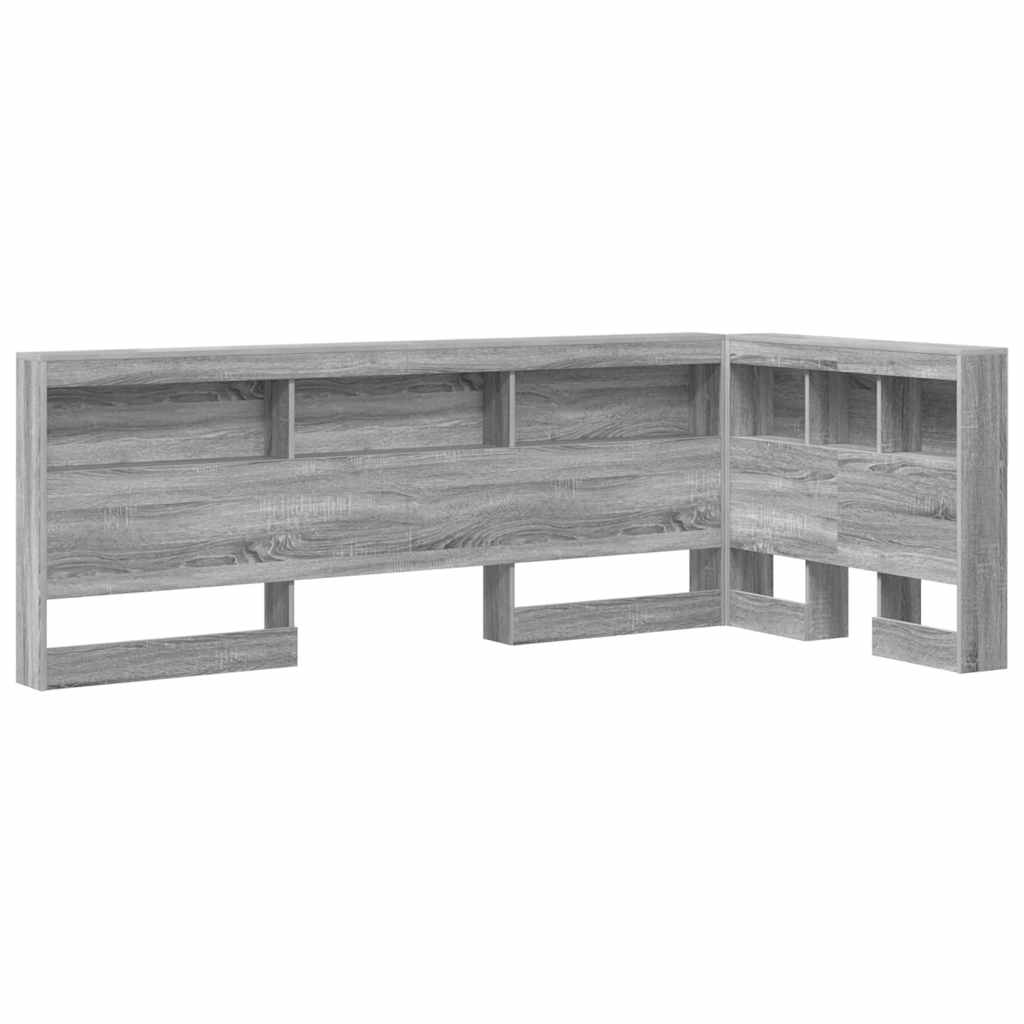 Skladišno uzglavlje Siva Sonoma 90 cm Konstruirano drvo