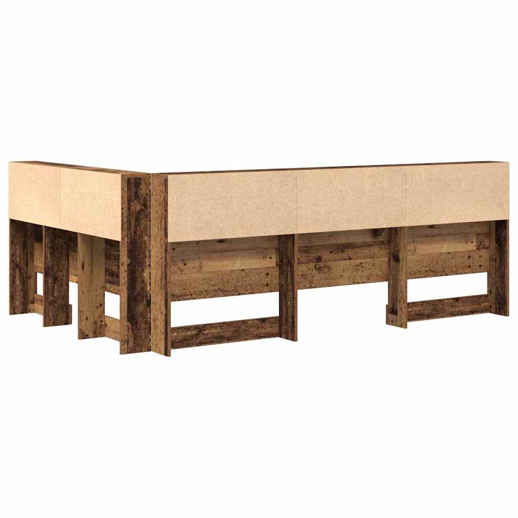 Skladišno uzglavlje Staro drvo 207,5 x 137,5 x 76,5 cm
