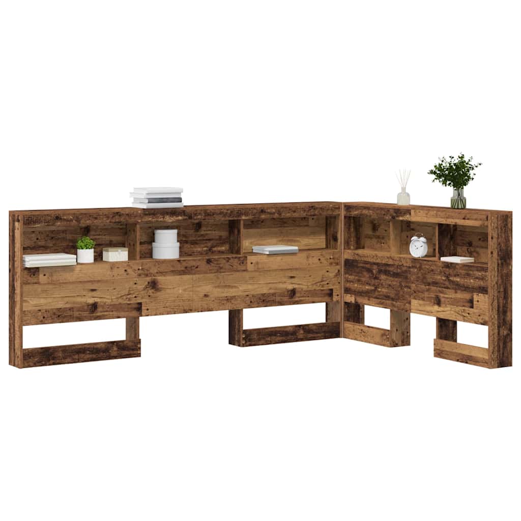 Skladišno uzglavlje Staro drvo 207,5 x 137,5 x 76,5 cm