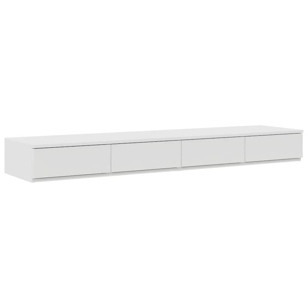 Krevet s ladicama s ladicama Bijelo 150 cm Konstruirano drvo
