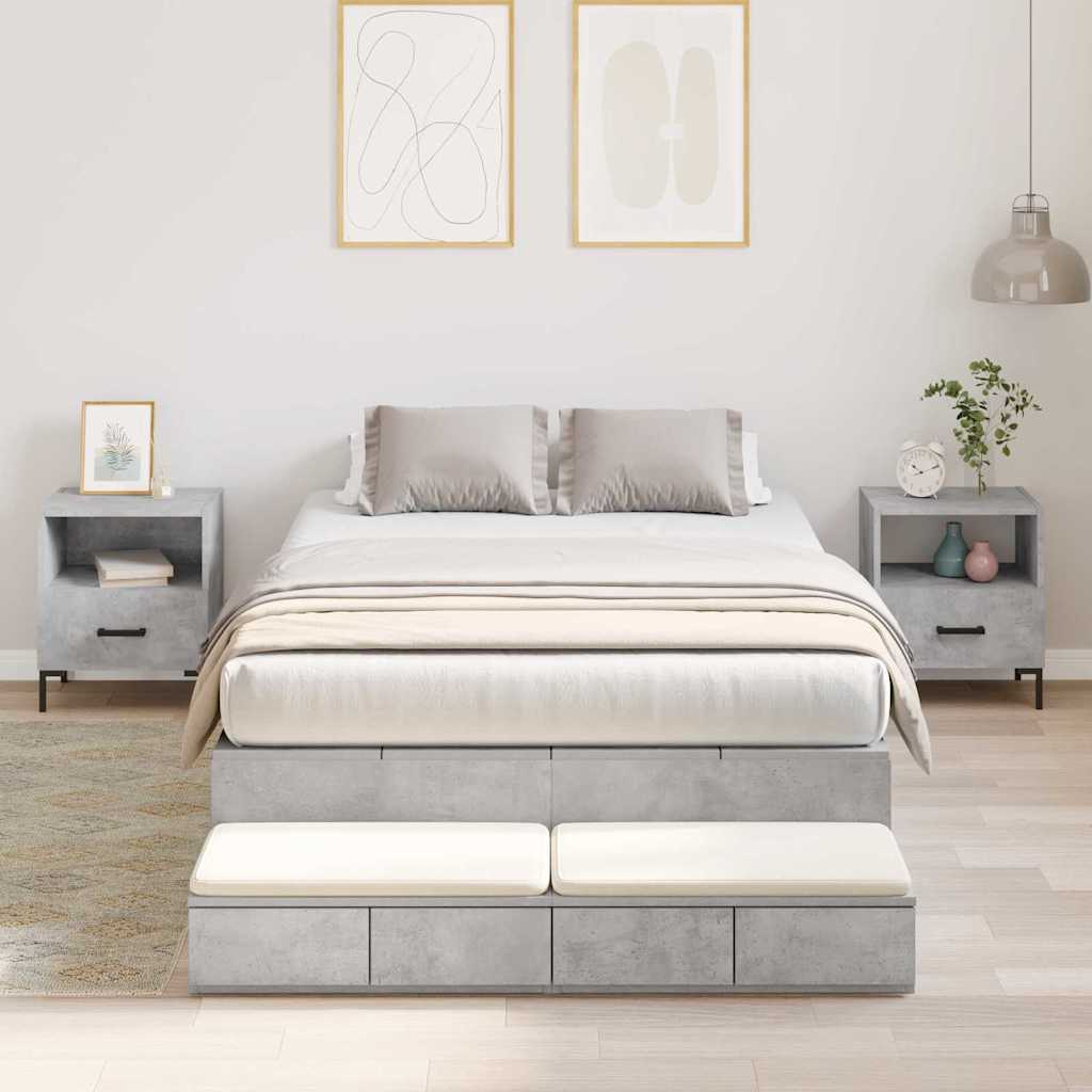 Krevet s ladicama 100 cm Konstruirano drvo