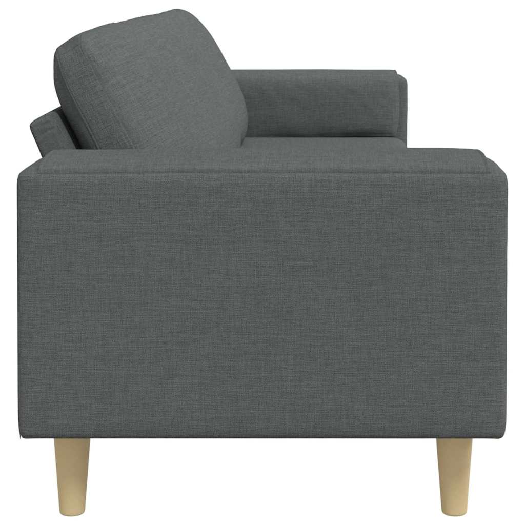 Kauč za dnevni boravak Tamno siva 250 x 77 x 76 cm Poliester