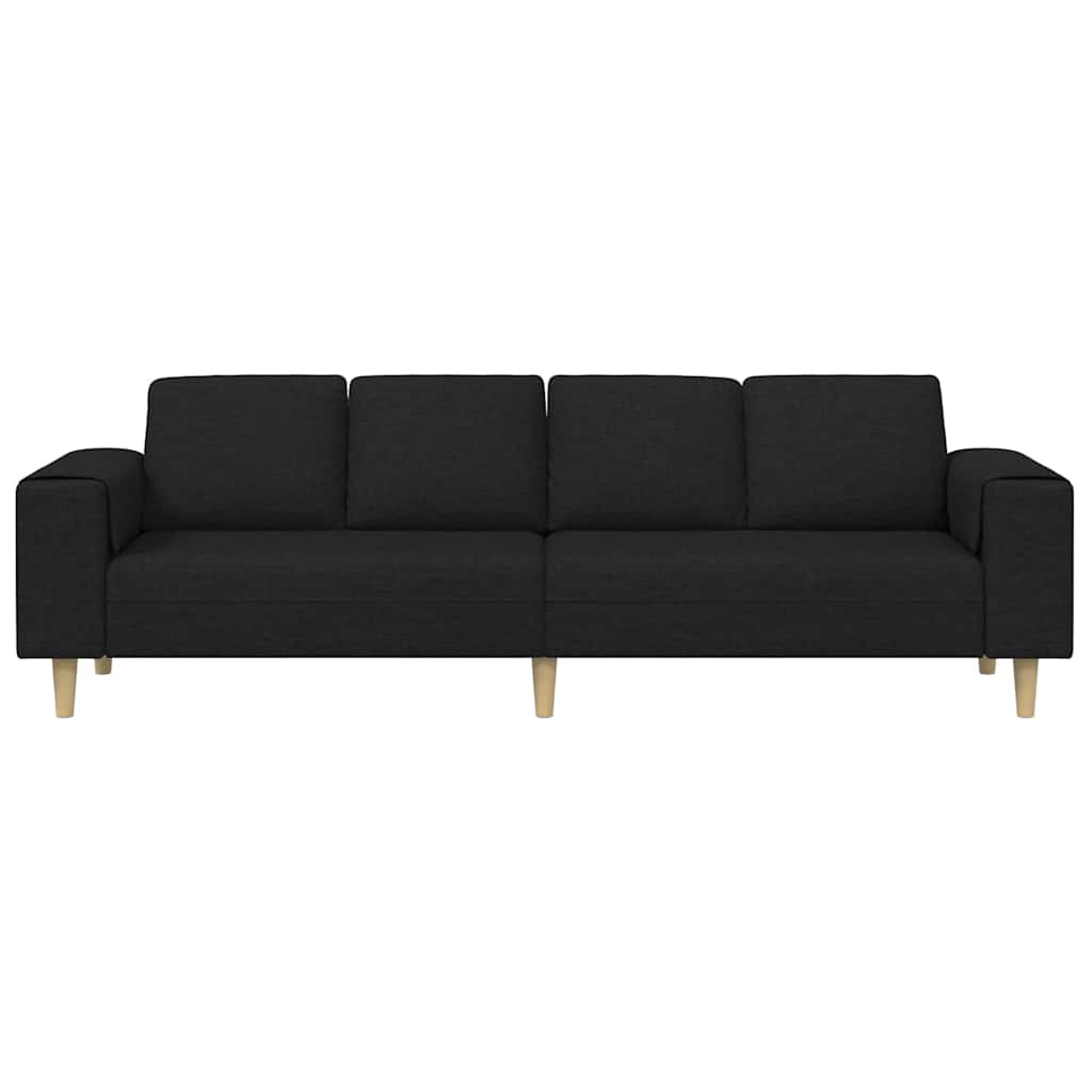 Kauč za dnevni boravak Crna 250 x 77 x 76 cm Poliester