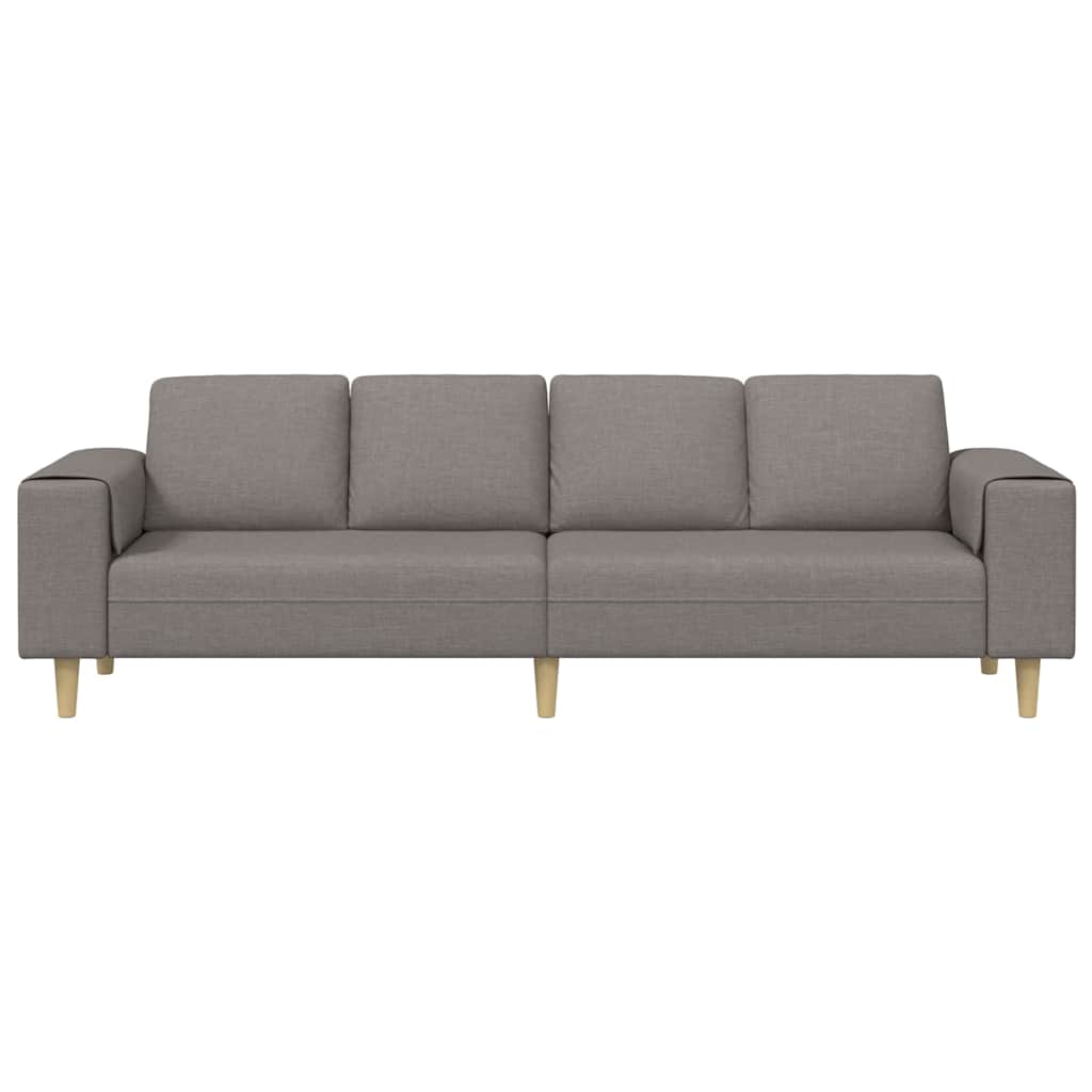 Kauč za dnevni boravak Sivo-smeđa 250 x 77 x 76 cm Poliester