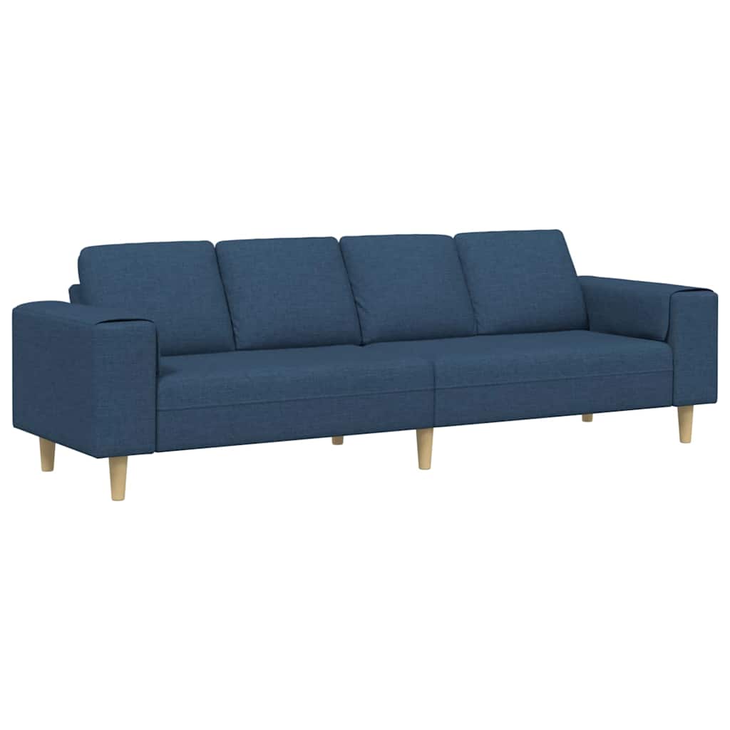 Kauč za dnevni boravak Plava 250 x 77 x 76 cm Poliester