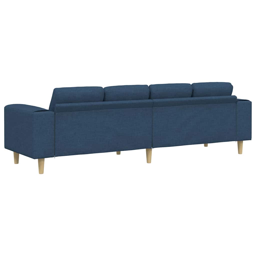 Kauč za dnevni boravak Plava 250 x 77 x 76 cm Poliester