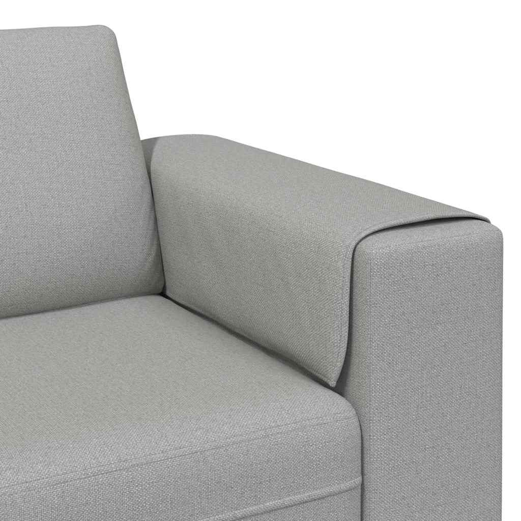 Kauč za dnevni boravak Oblačnosiva 250 x 77 x 76 cm Poliester