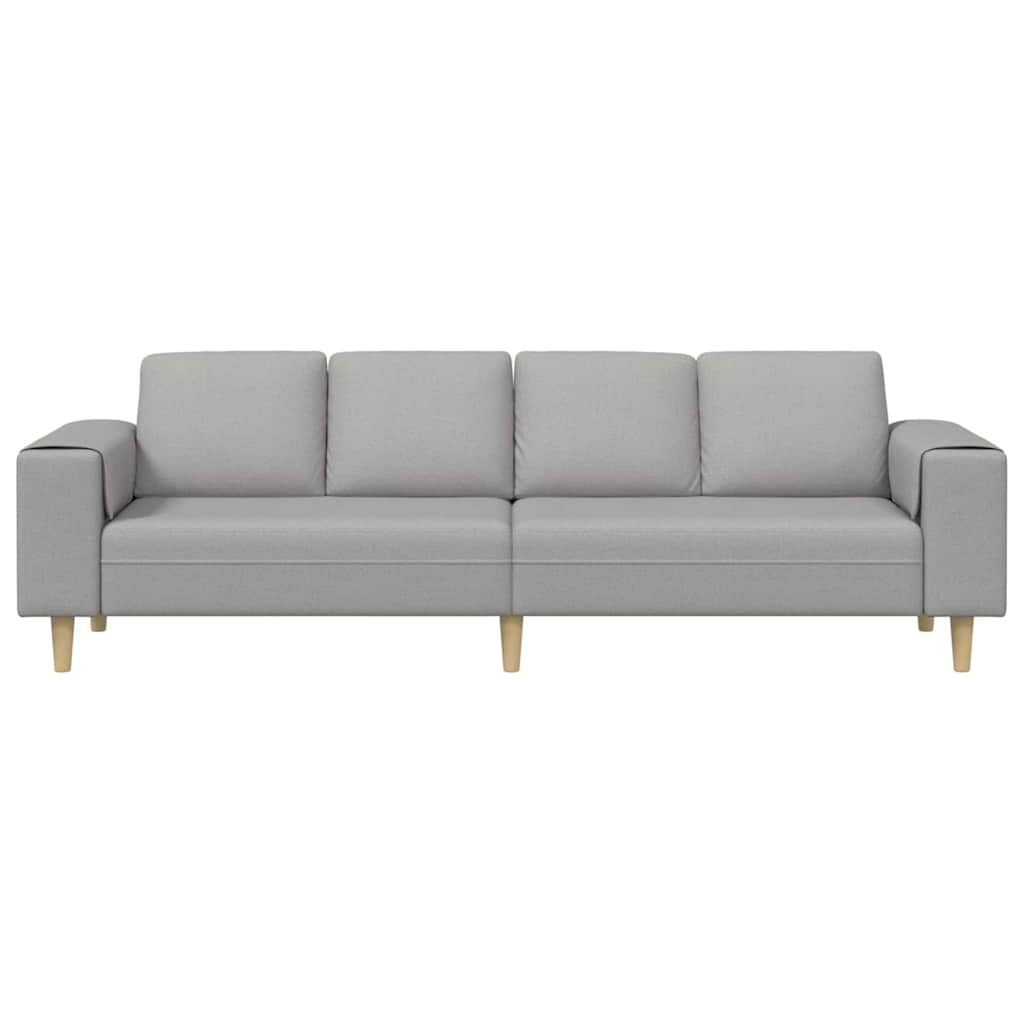 Kauč za dnevni boravak Oblačnosiva 250 x 77 x 76 cm Poliester