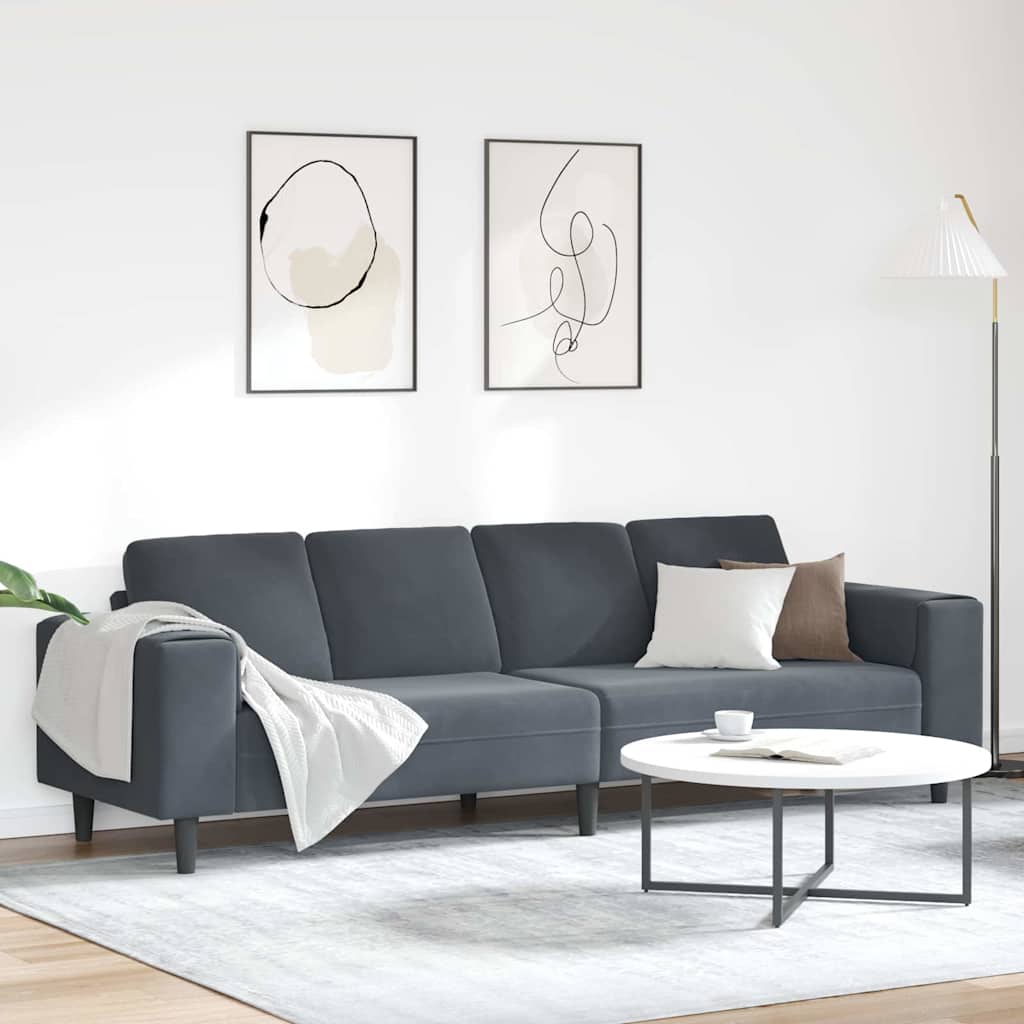 Kauč za dnevni boravak Tamno siva 250 x 77 x 76 cm