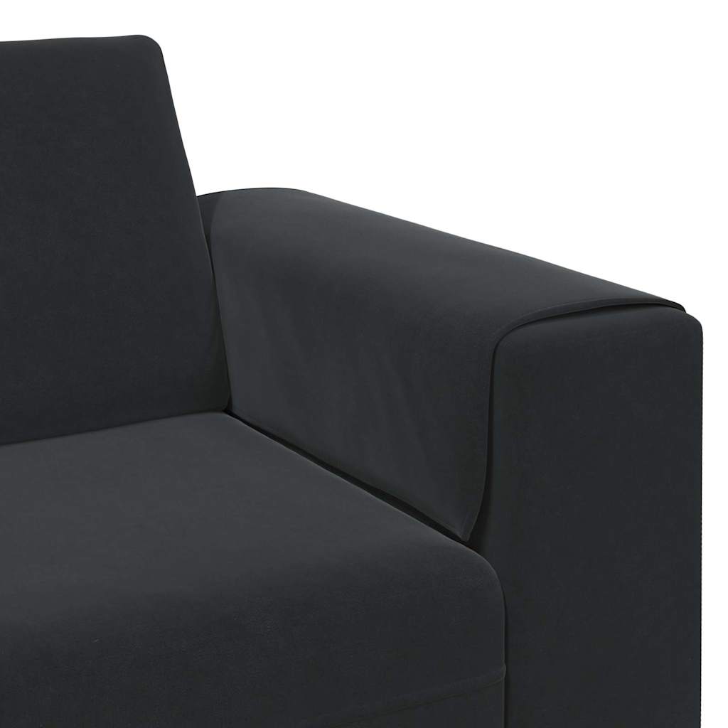 Kauč za dnevni boravak Crna 250 x 77 x 76 cm