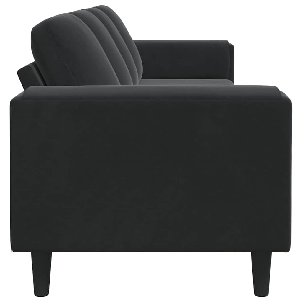 Kauč za dnevni boravak Crna 250 x 77 x 76 cm