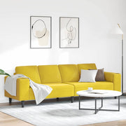Kauč za dnevni boravak Žuta 250 x 77 x 76 cm