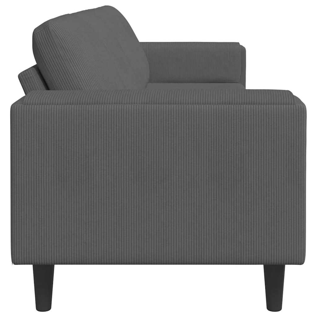 Sofa Tamno siva 250 x 77 x 76 cm Kordura tekstil