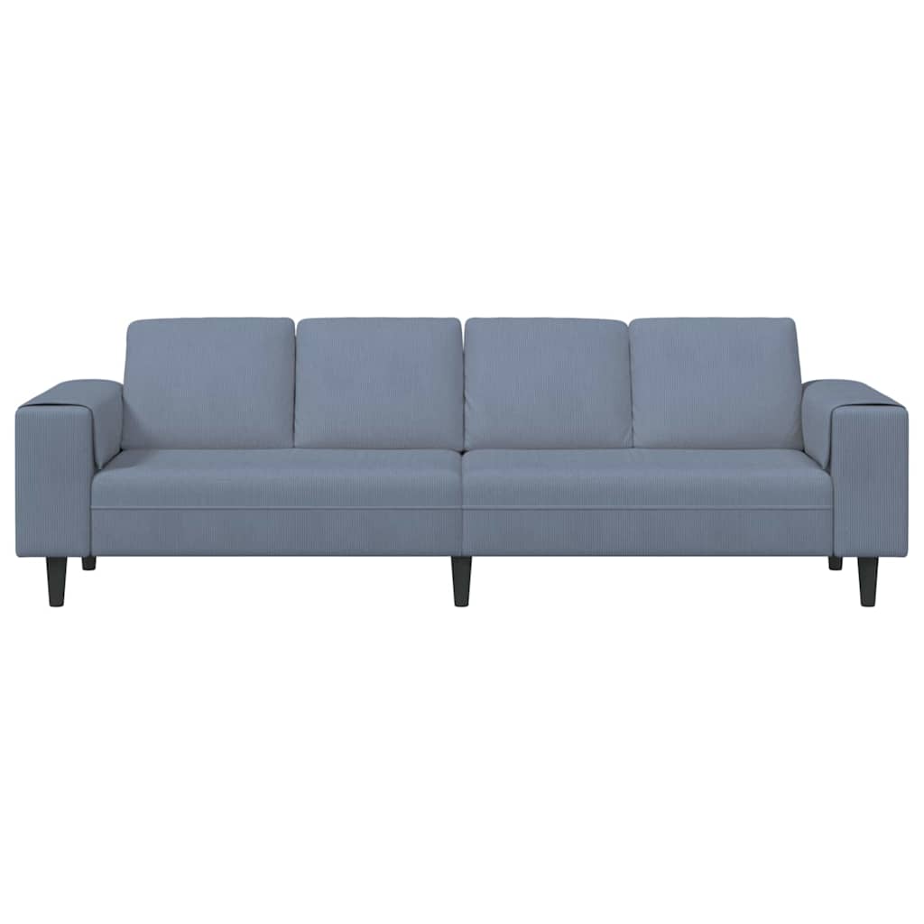 Sofa Plava 250 x 77 x 76 cm Kordura tekstil