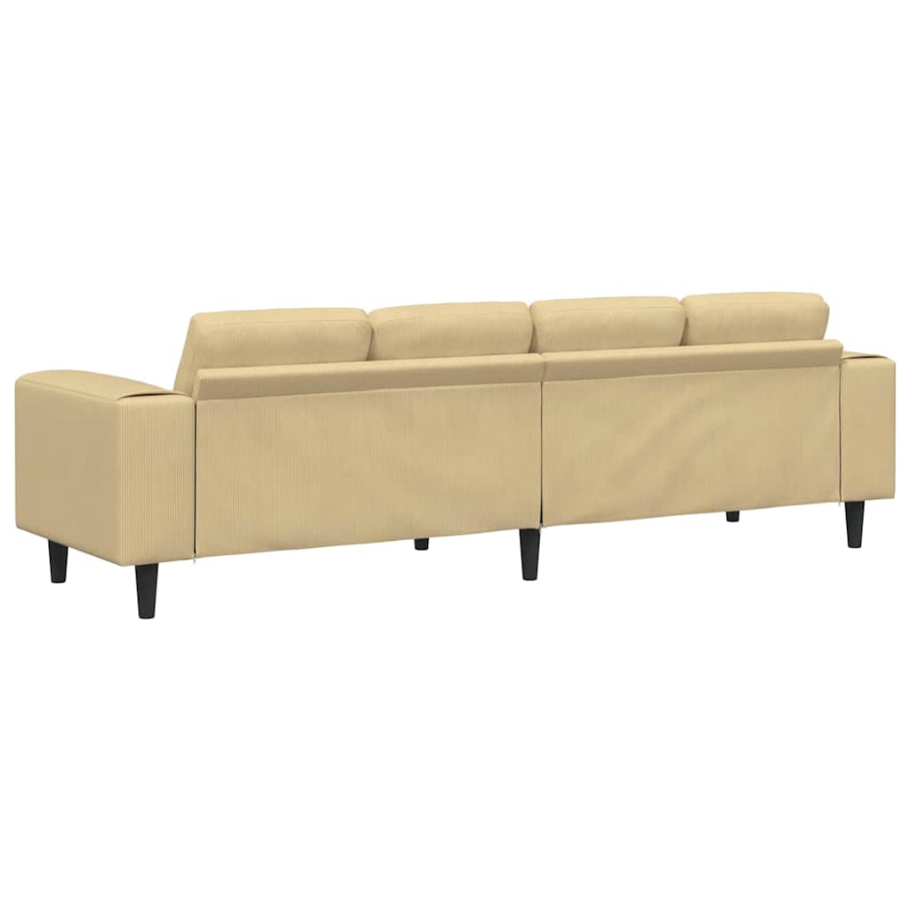 Sofa Siva zelena 250 x 77 x 76 cm Kordura tekstil