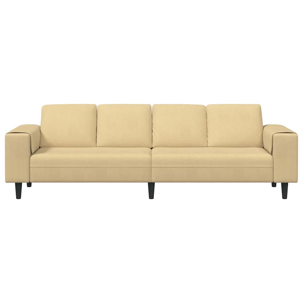 Sofa Siva zelena 250 x 77 x 76 cm Kordura tekstil