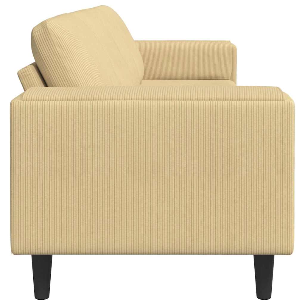 Sofa Siva zelena 250 x 77 x 76 cm Kordura tekstil