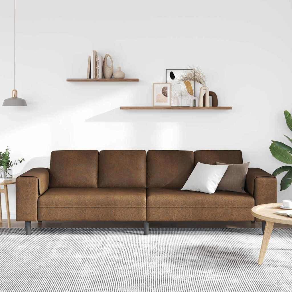 Kauč za dnevni boravak Smeđa 250 x 77 x 76 cm