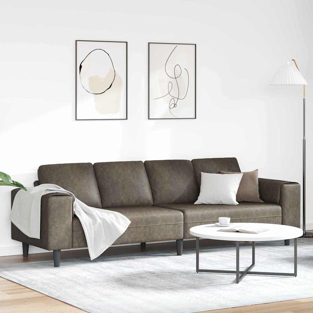 Kauč za dnevni boravak Tamno siva 250 x 77 x 76 cm