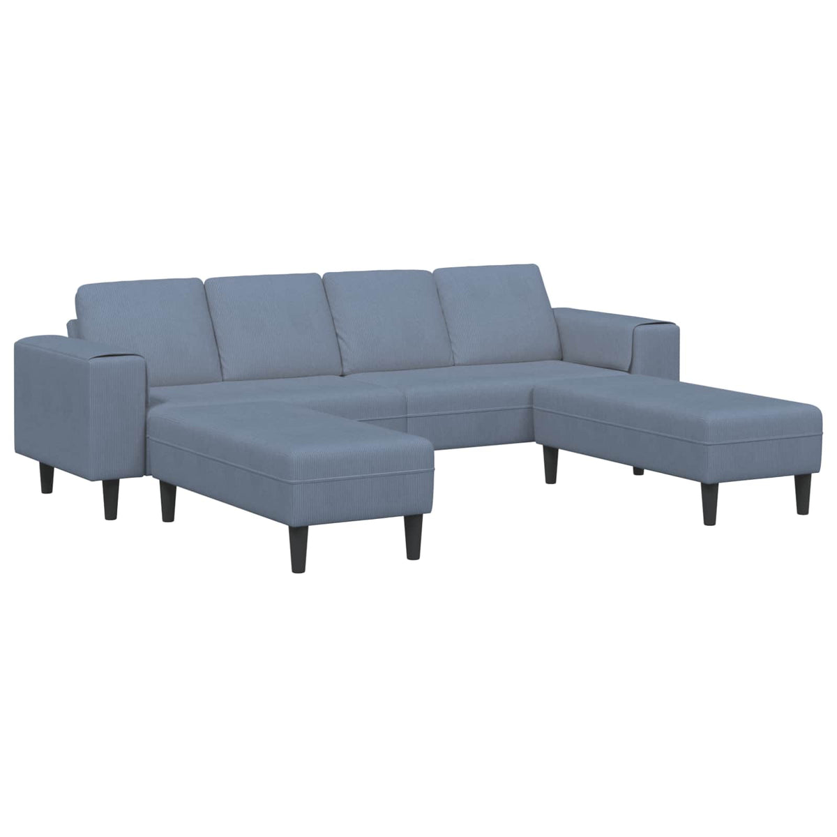 Sofa Plava 250 x 188 x 76 cm Kordura tekstil