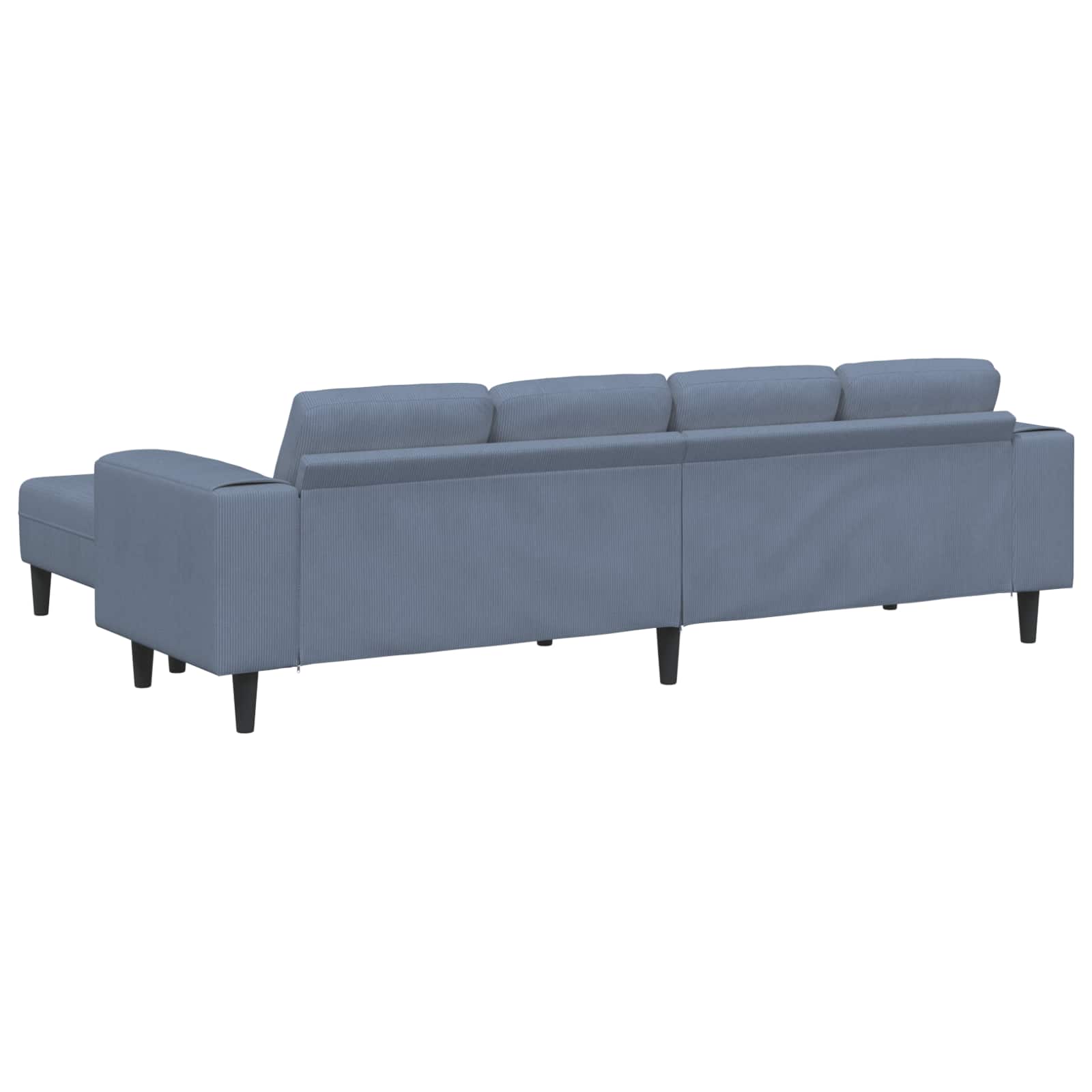 Sofa Plava 250 x 188 x 76 cm Kordura tekstil