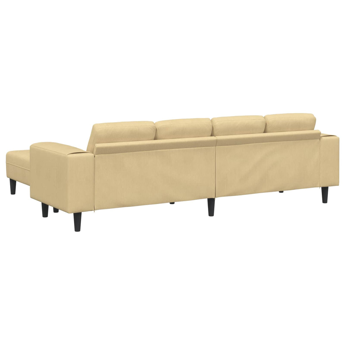 Sofa Siva zelena 250 x 188 x 76 cm Kordura tekstil