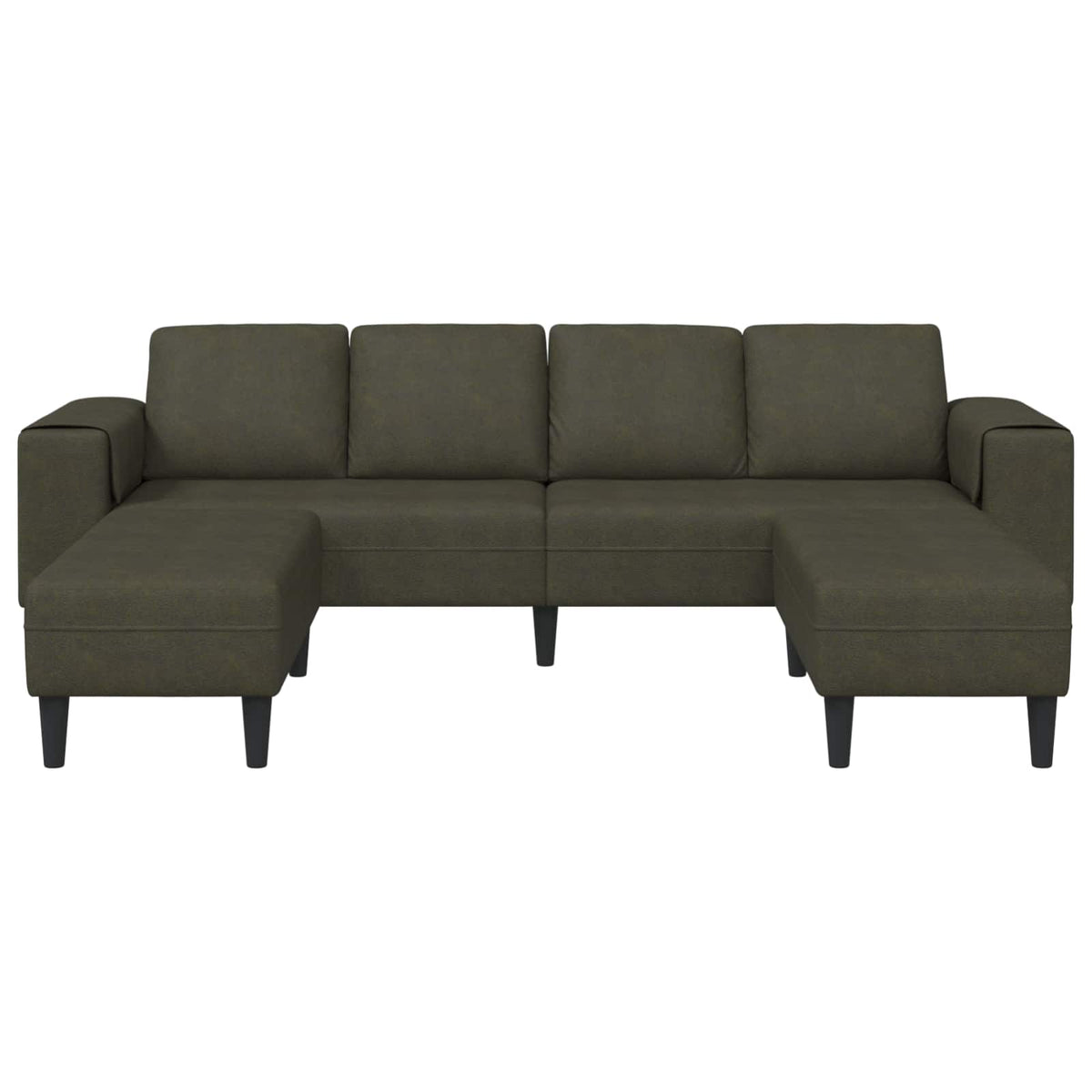 Kauč za dnevni boravak 3 pcs Maslinasto zelena