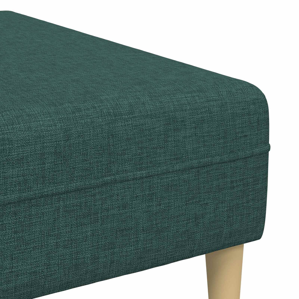 Sofa s jastukom 3 pcs Tamnozelena tkanina
