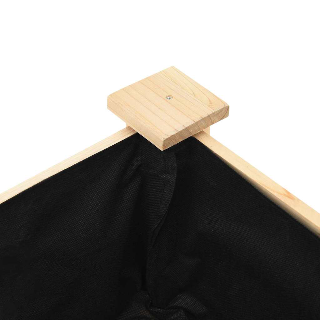 Vrtna saksija Bež 115 x 59 x 76,5 cm Čvrsto drvo jele