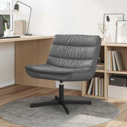 Stolica na kotačiće Siva 63 x 75 x 76 cm PU