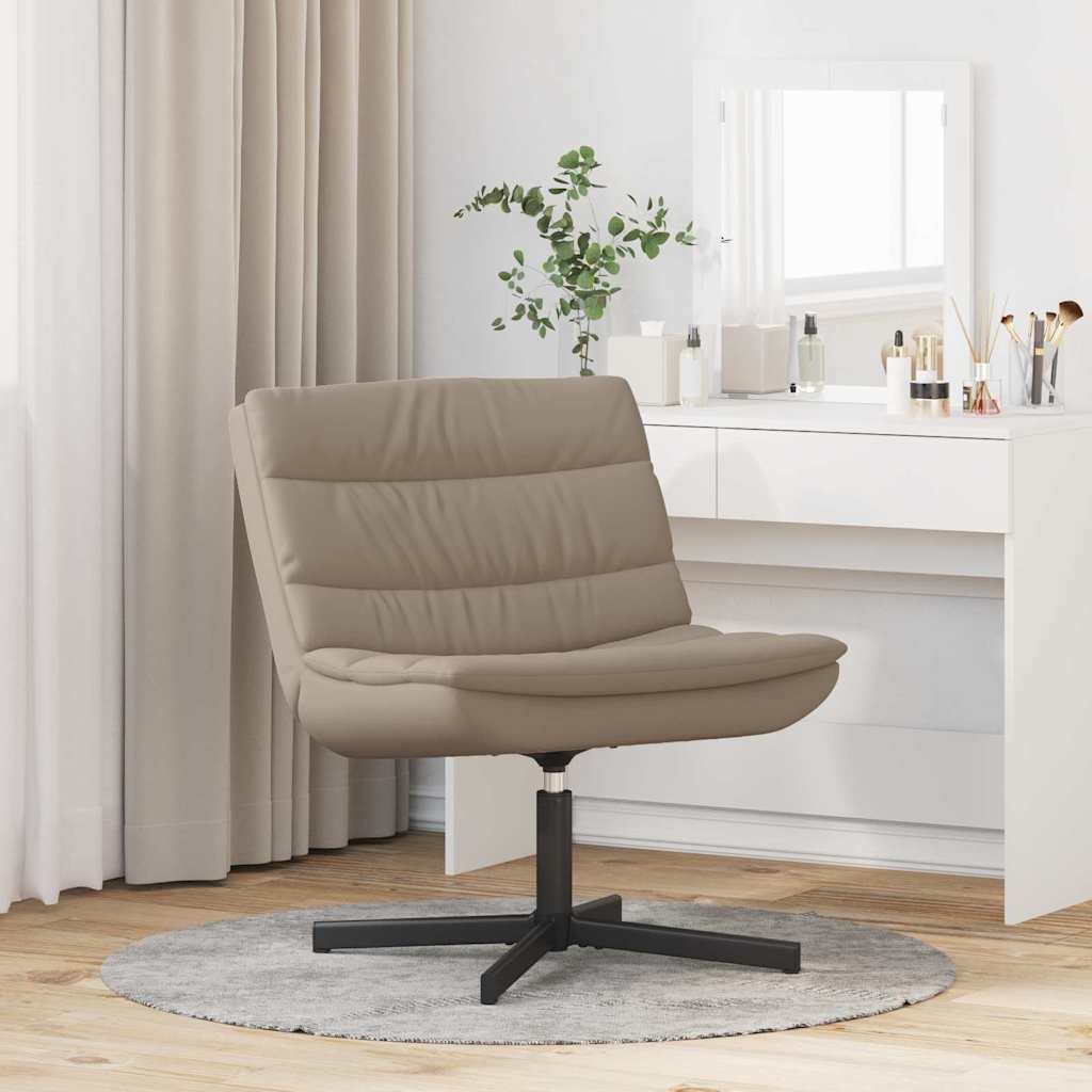 Stolica na kotačiće Boja cappuccina 63 x 75 x 76 cm PU