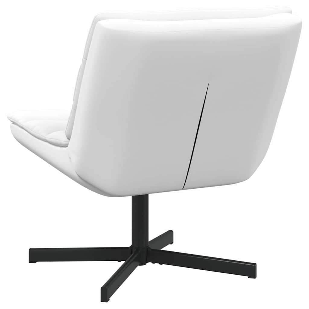 Stolica na kotačiće Bijelo 63 x 75 x 76 cm PU