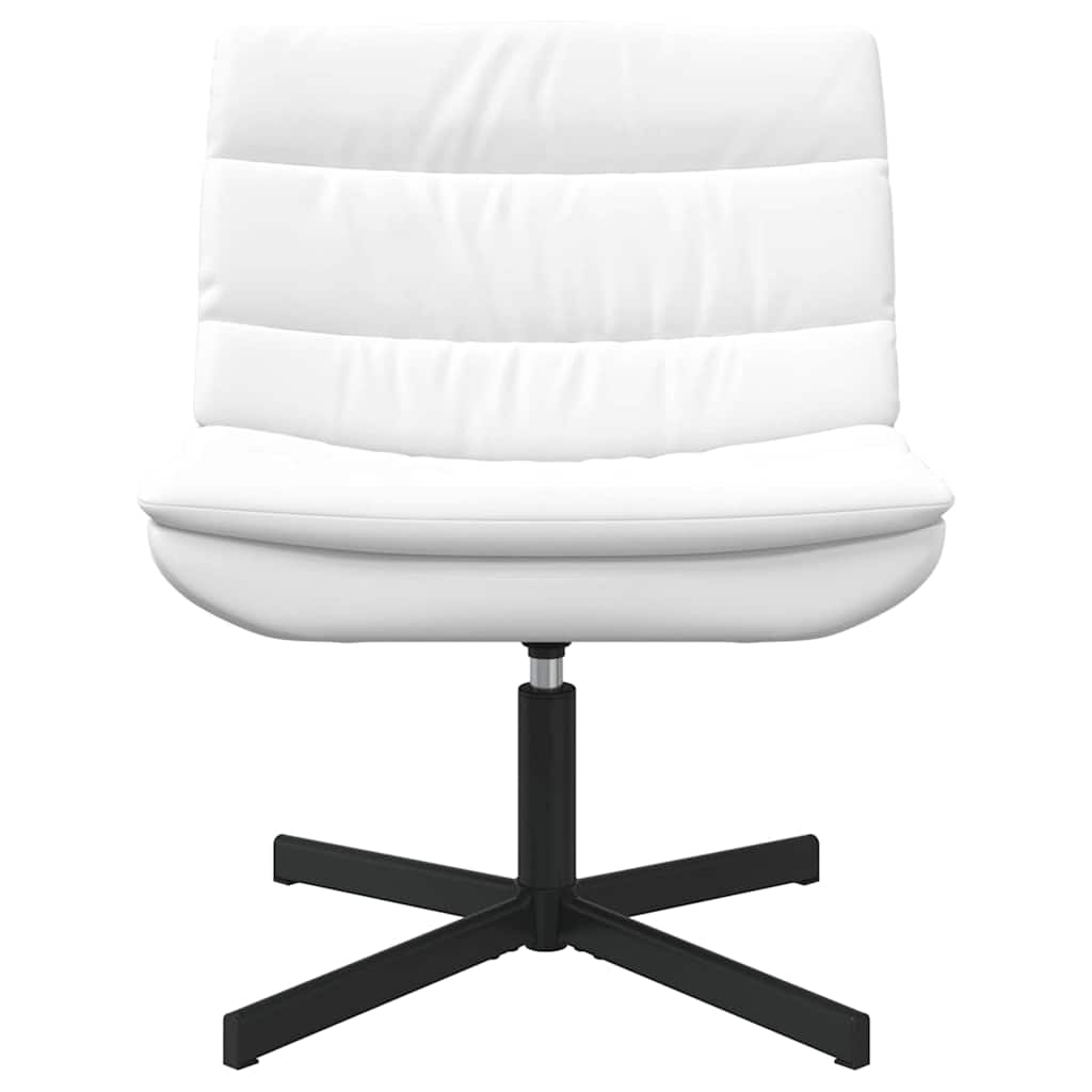 Stolica na kotačiće Bijelo 63 x 75 x 76 cm PU
