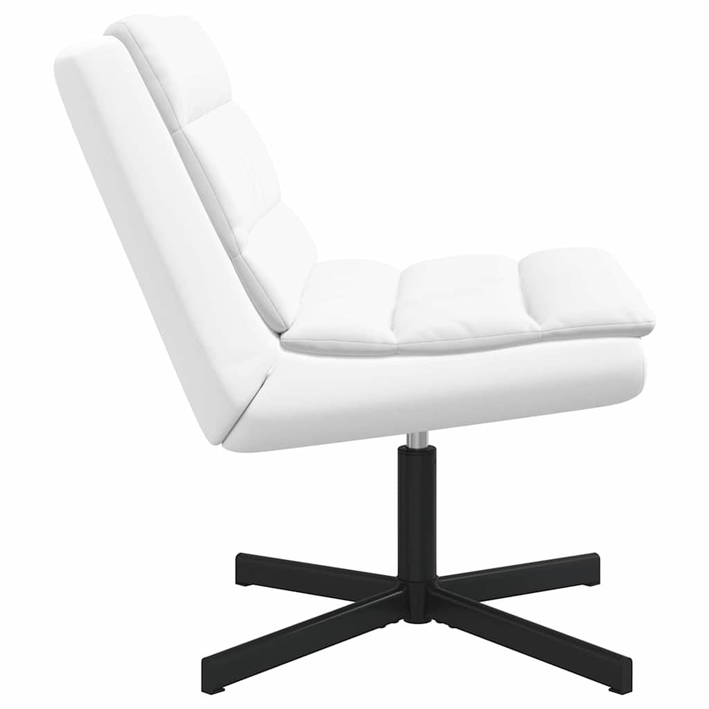 Stolica na kotačiće Bijelo 63 x 75 x 76 cm PU