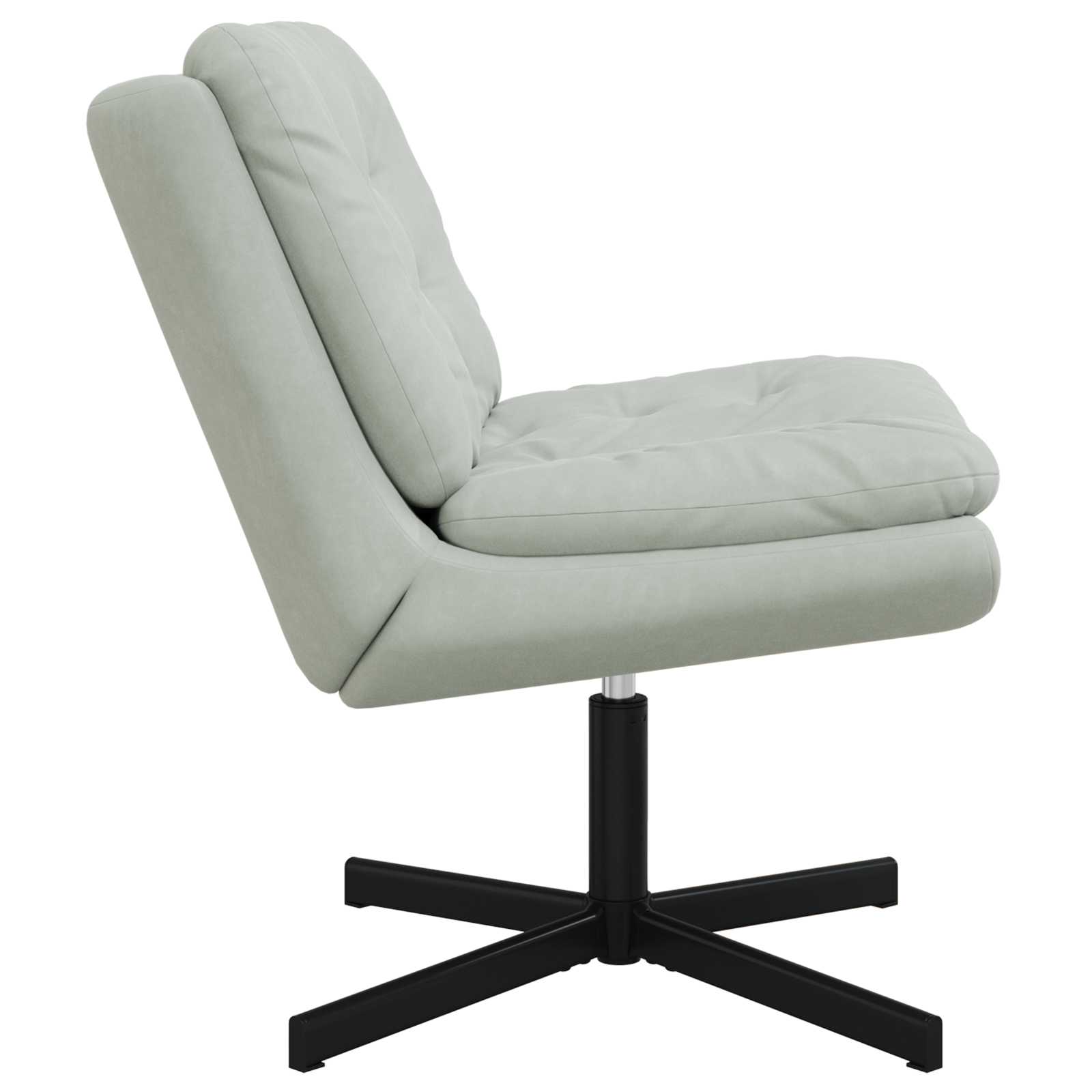 Stolac za opuštanje s rotacijom Svijetlo siva 63 x 75 x 76 cm