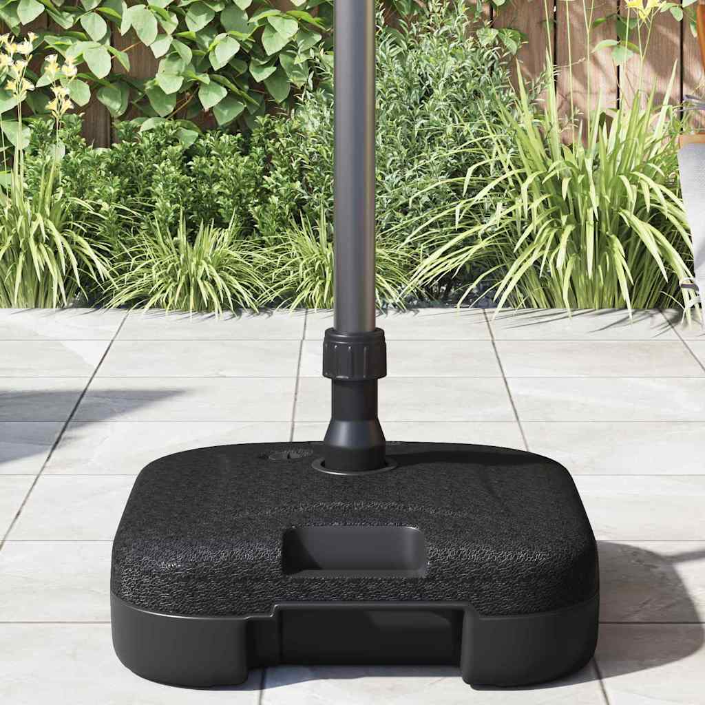 Baza za suncobran Crna 45 x 45 x 29,5 cm