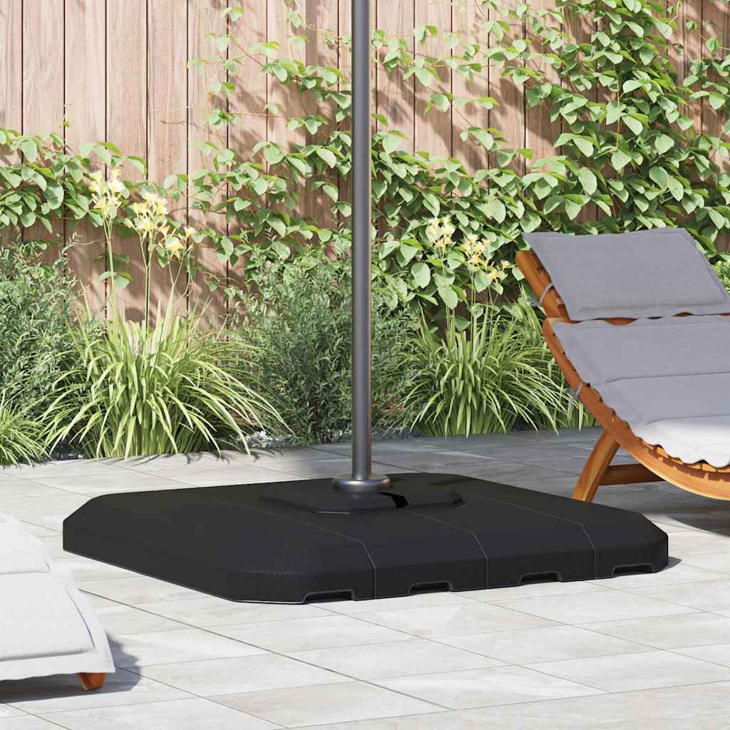 Baza za samostojeći kišni suncobran Crna 98 x 98 x 98 cm