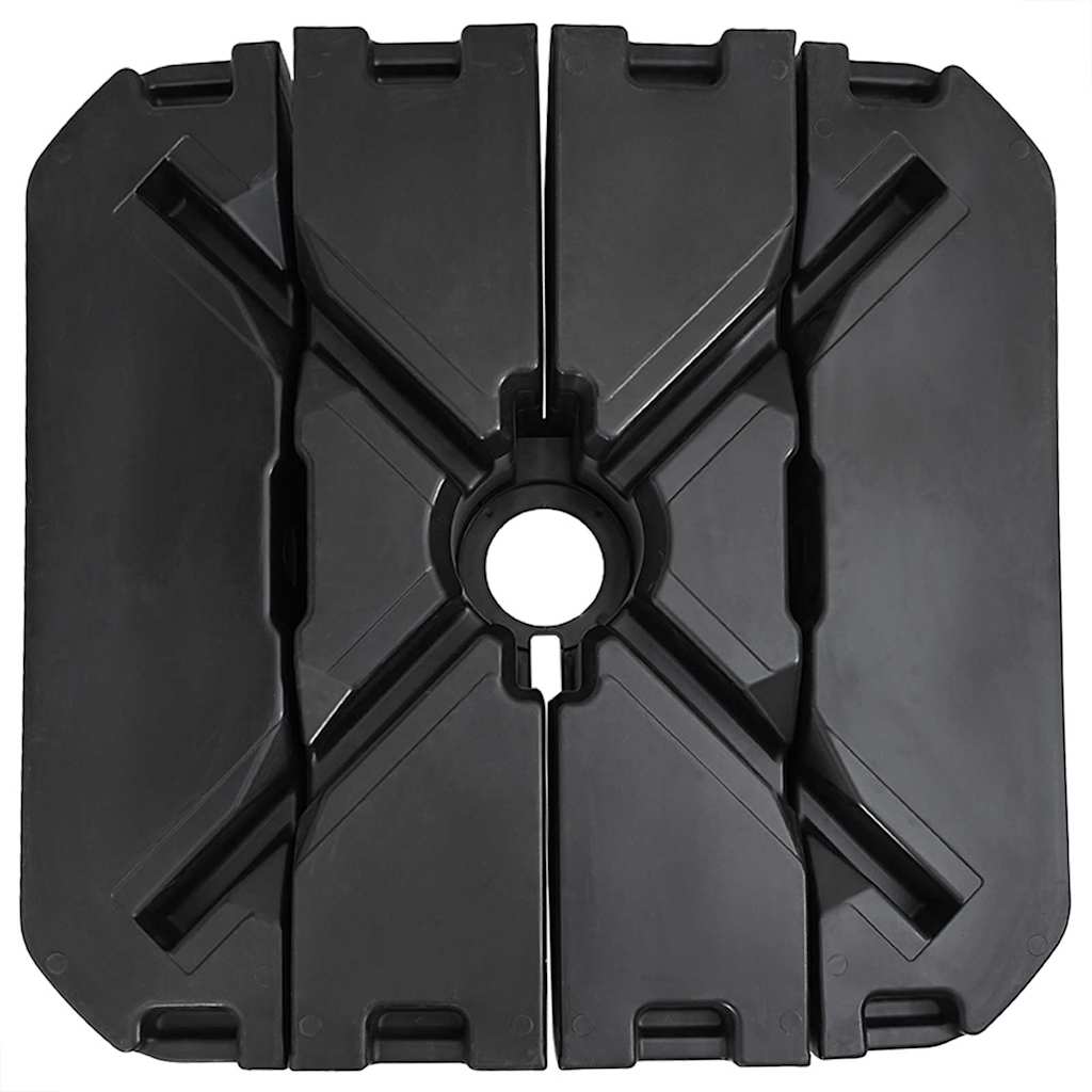 Baza za samostojeći kišni suncobran Crna 98 x 98 x 98 cm