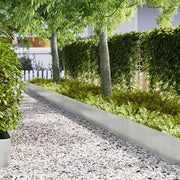 Ograda oko Travnjaka 50 pcs 100 x 0,05 x 30 cm Nehrđajući čelik