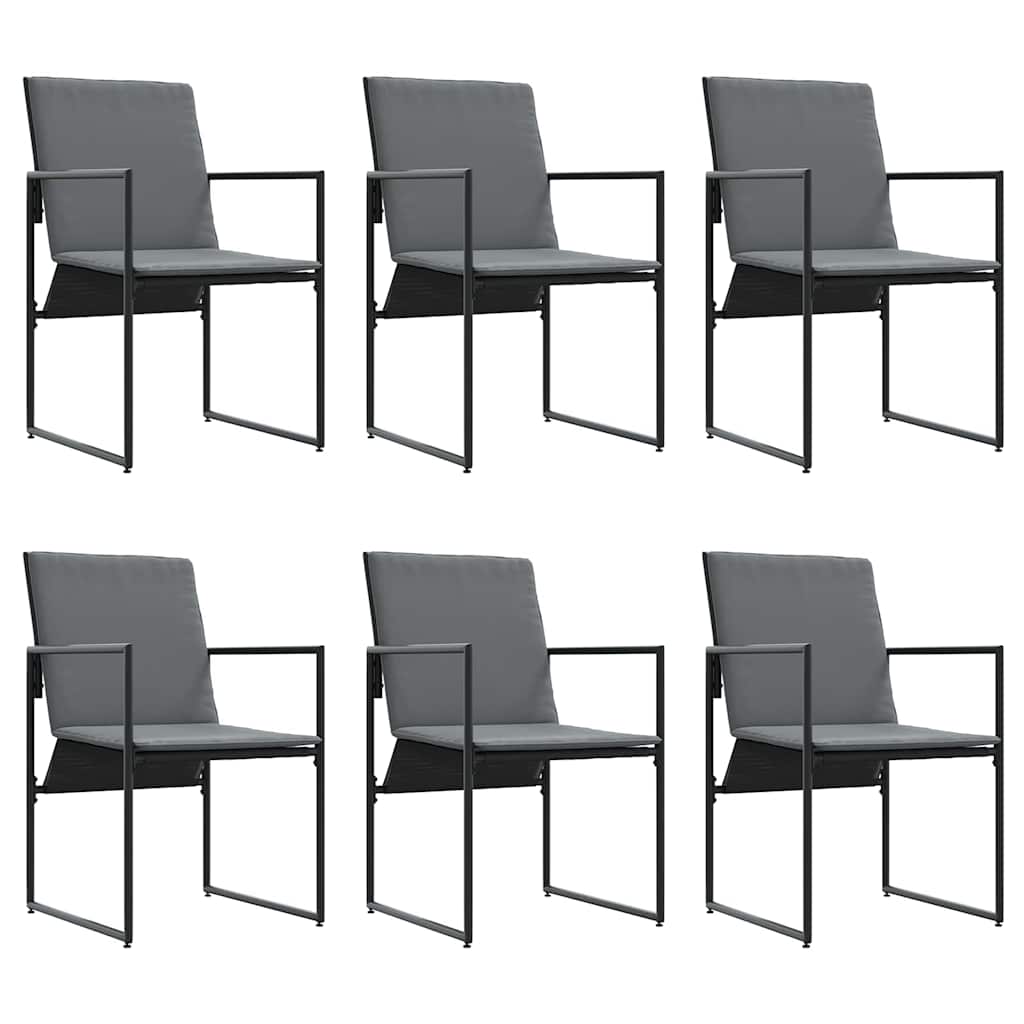 Vrtni set za objed 11 pcs Crna Čelik
