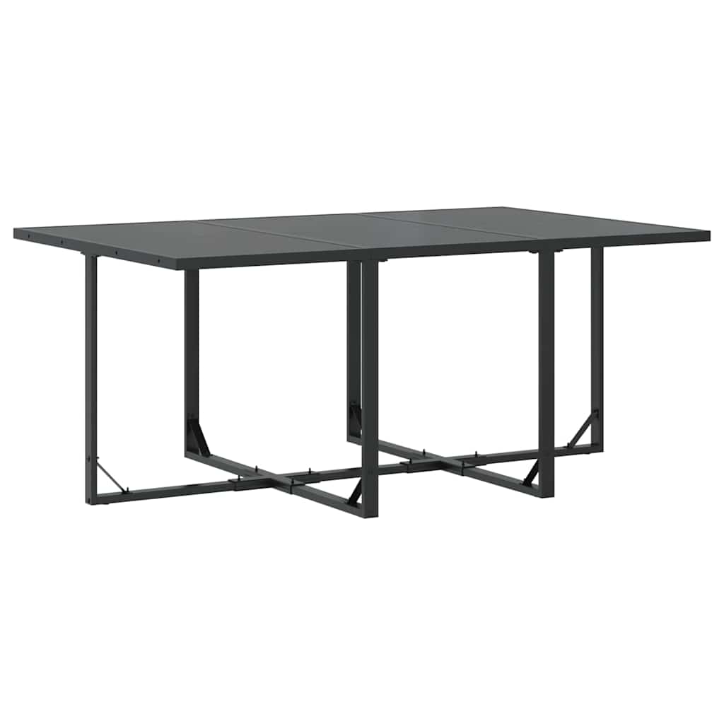 Vrtni set za objed 11 pcs Crna Čelik