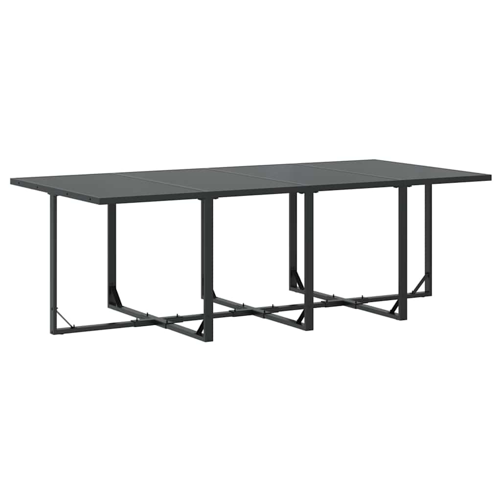 Vrtni set za objed 13 pcs Crna Čelik