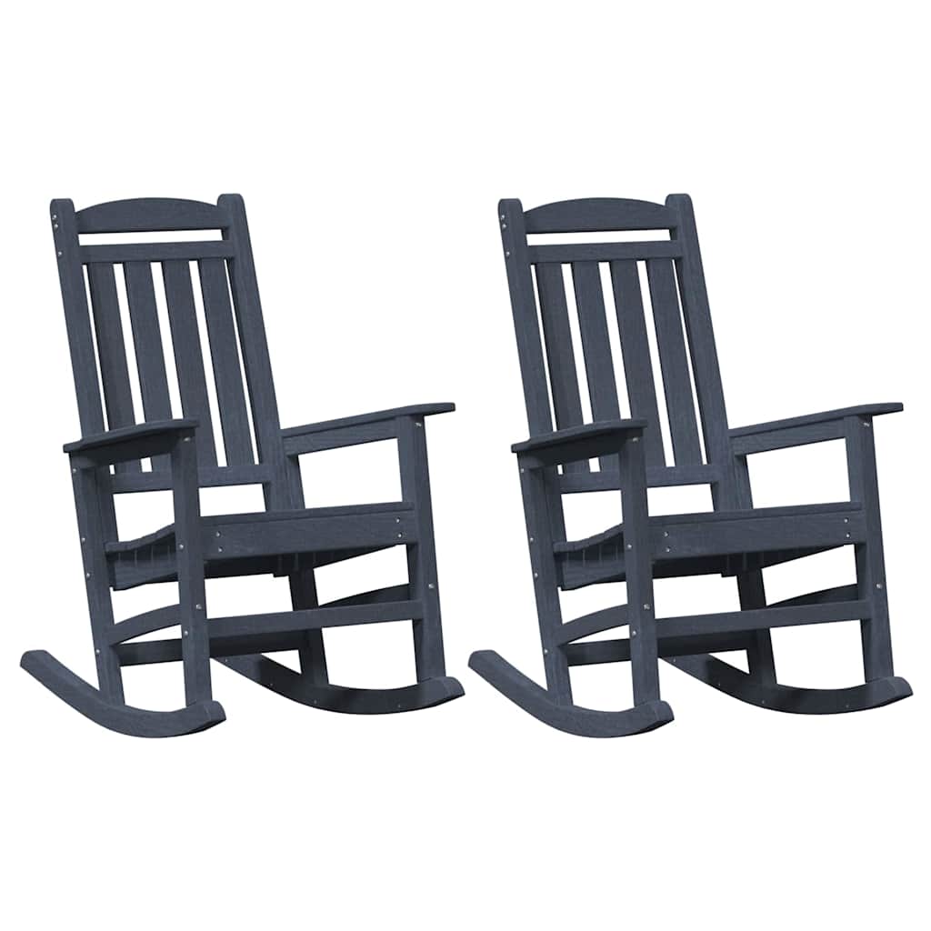 Ljuljačka 2 pcs Mornarska 92 x 70 x 108 cm Polietilen