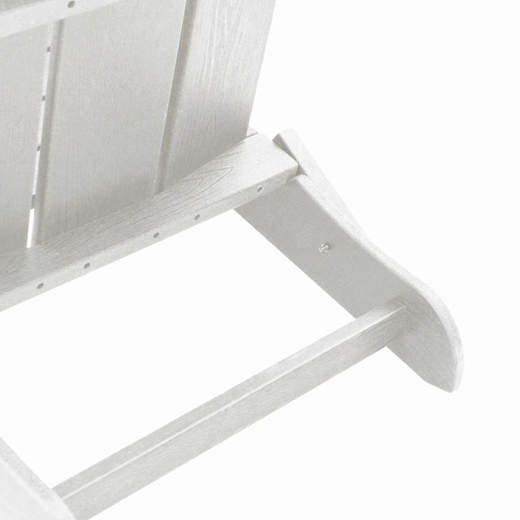 Vrtna stolica 2 pcs Bijelo 80.5 x 74.5 x 92 cm Polietilen