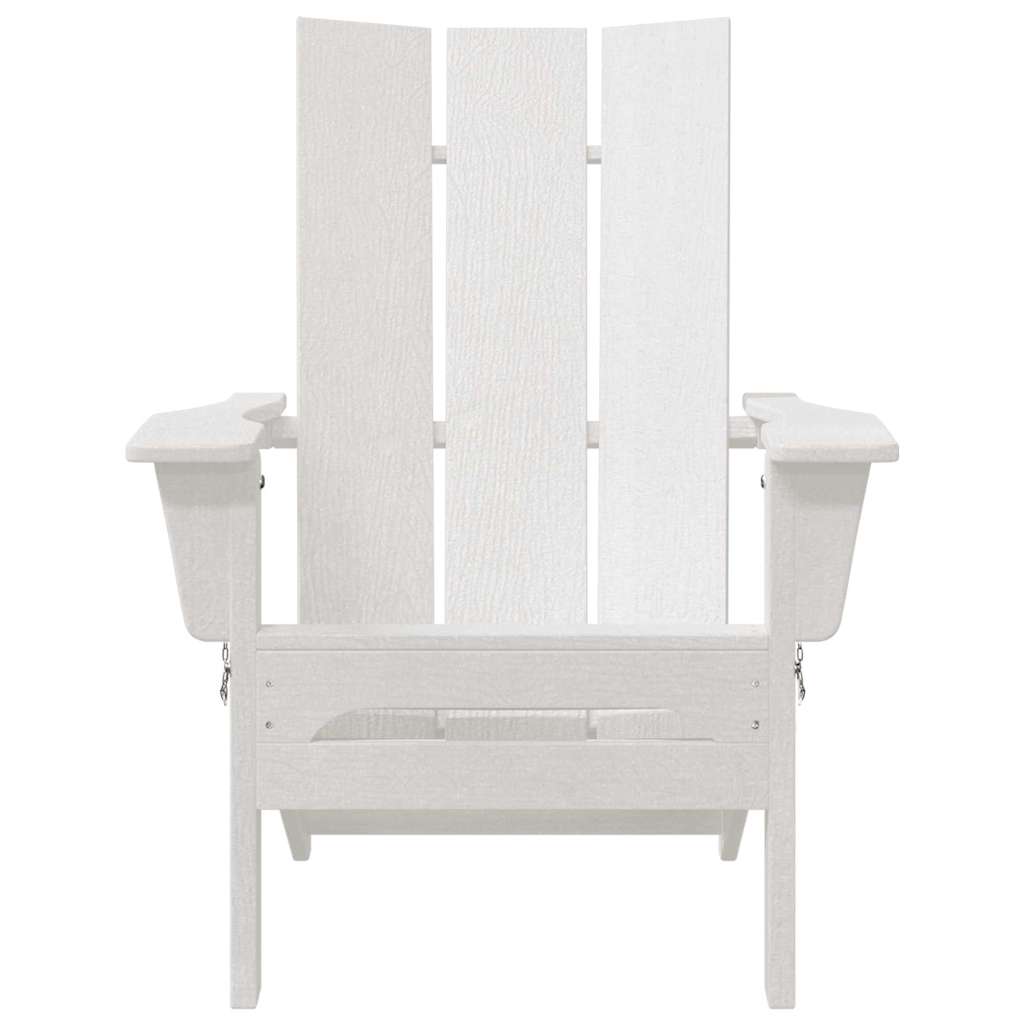 Vrtna stolica 2 pcs Bijelo 80.5 x 74.5 x 92 cm Polietilen