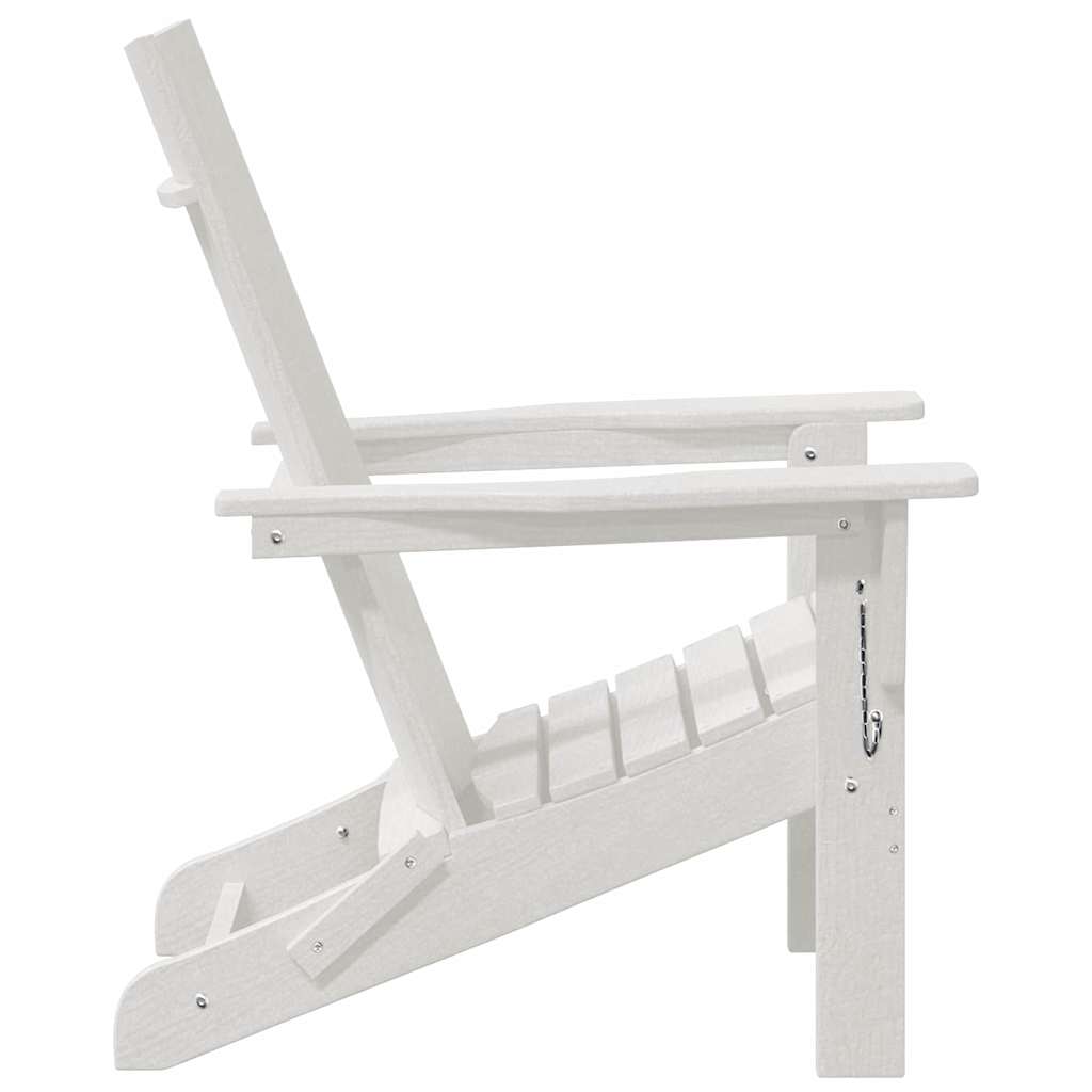 Vrtna stolica 2 pcs Bijelo 80.5 x 74.5 x 92 cm Polietilen