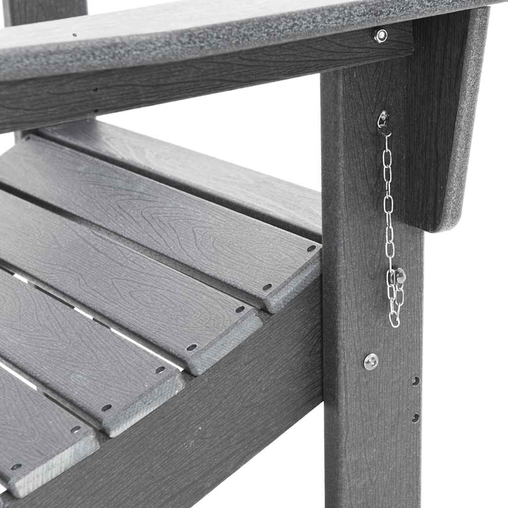 Vrtna stolica 2 pcs Svijetlo siva 80.5 x 74.5 x 92 cm