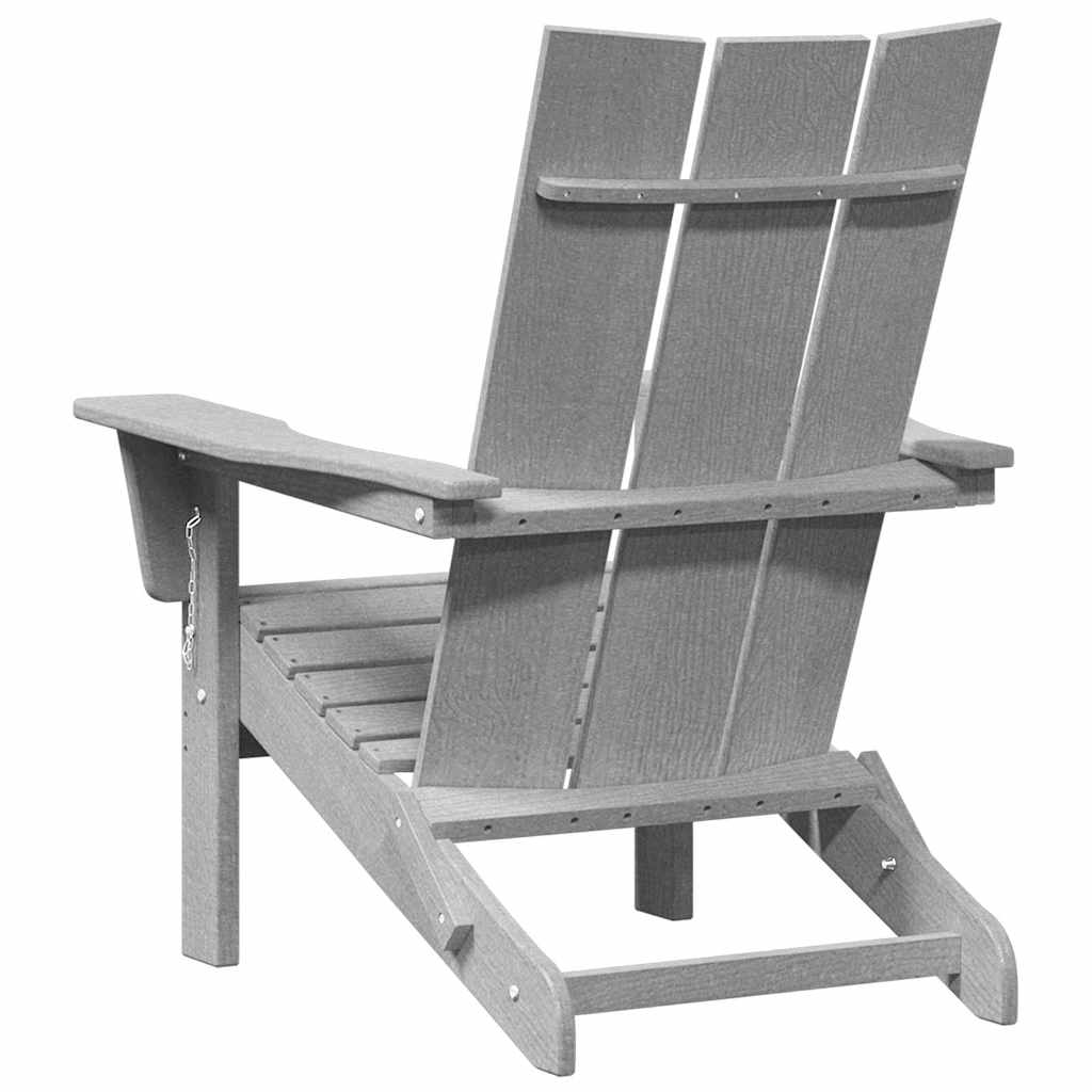 Vrtna stolica 2 pcs Svijetlo siva 80.5 x 74.5 x 92 cm