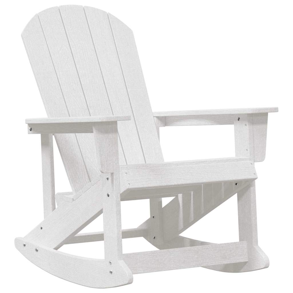 Adirondack ljuljačke 2 pcs Bijelo HDPE