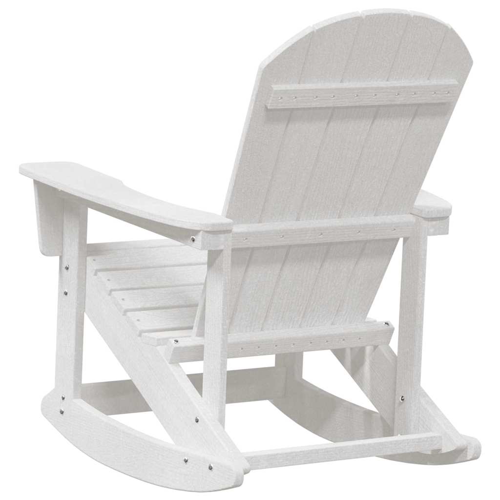 Adirondack ljuljačke 2 pcs Bijelo HDPE